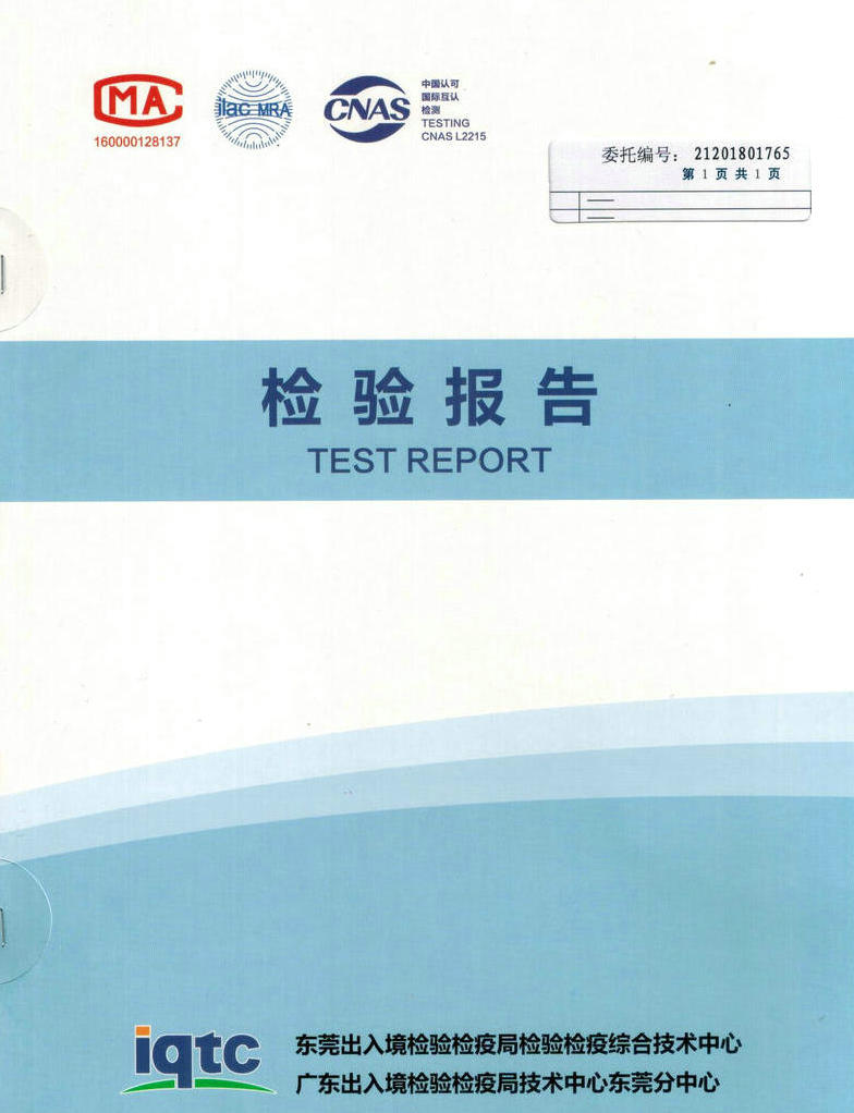 边防检查站检测报告
